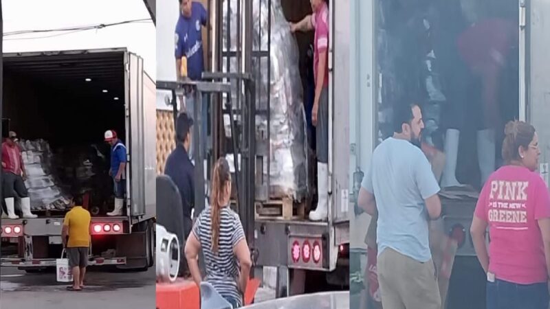 Operadores de Morena guardan mercancía y condicionan la entrega dicen pescadores de Progreso