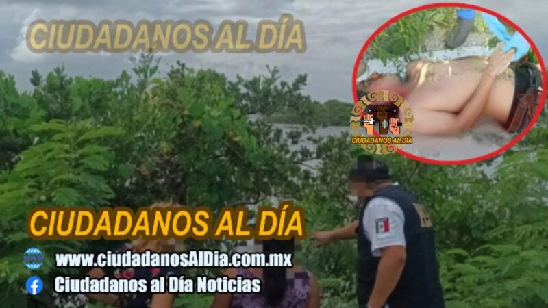 Hallan el cadáver de un Chapaneco flotando en la ciénega de Chicxulub Puerto