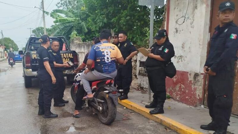 Ebrio dice que le robaron su moto y su hermano se la llevo para evitar que se accidente