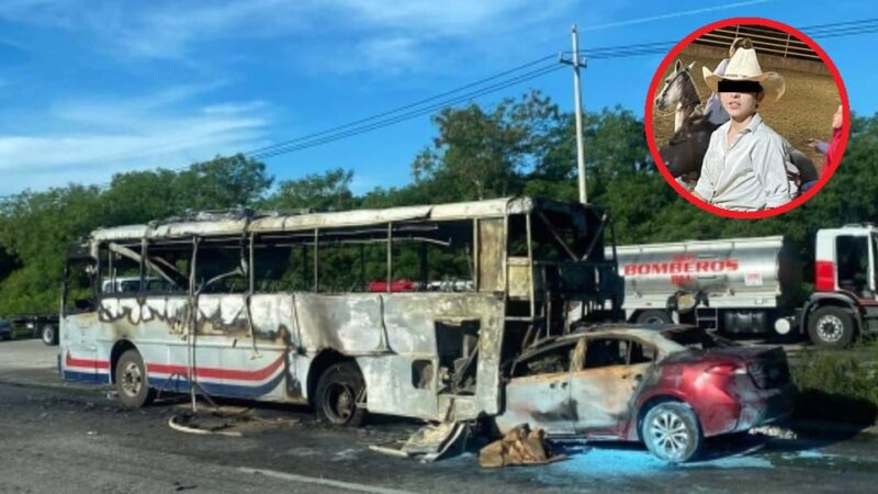 Hijo de la tesorera de Conkal, el joven de 17 años que murió calcinado en el choque en la Mérida- Motul