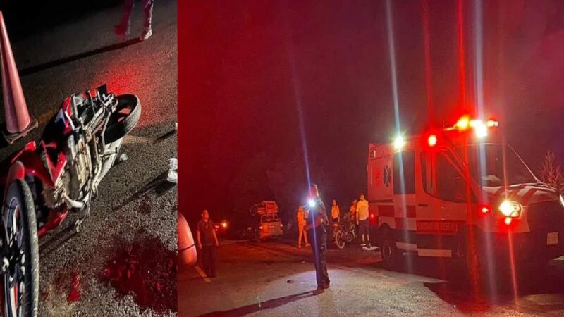 Motociclistas ebrios dicen que los chocaron cuando regresaba de un baile en Telchac puerto