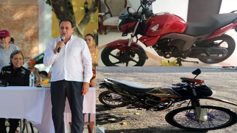 Dzidzantún paraíso de delincuentes, 10 motos robadas en menos de tres meses y van cero detenidos