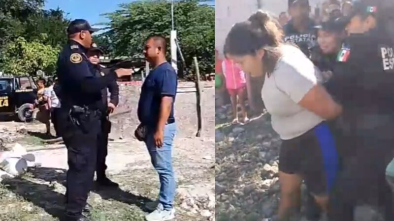 Desalojan a una madre de familia la amenazan con quitarle a sus hijos y llevarlos al Prodennay