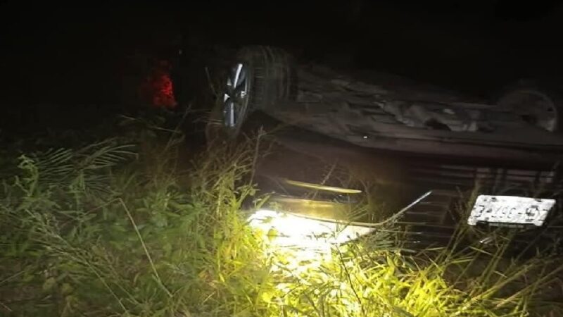 Joven dormita y termina volcado dentro de la maleza cuando regresaba a Tixkokob