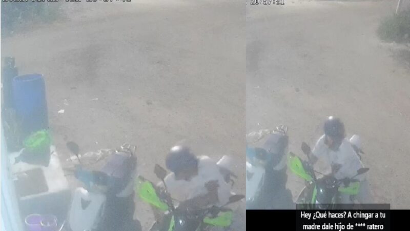 Frustran el robo de una motocicleta en Chelem comisaria de Progreso