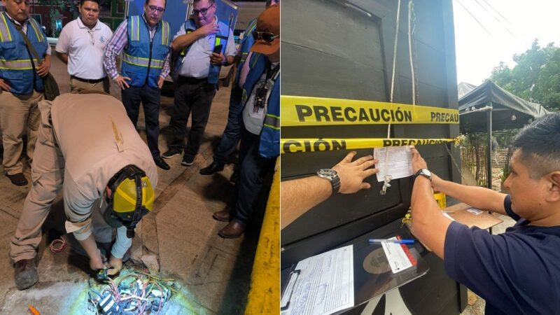 Cecilia Patrón manada a retirar puestos de comida en la Avenida Yucatán