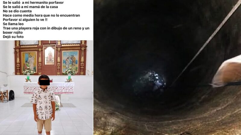 Un niño de cinco años muere ahogado tras caer en un pozo en Tunkás