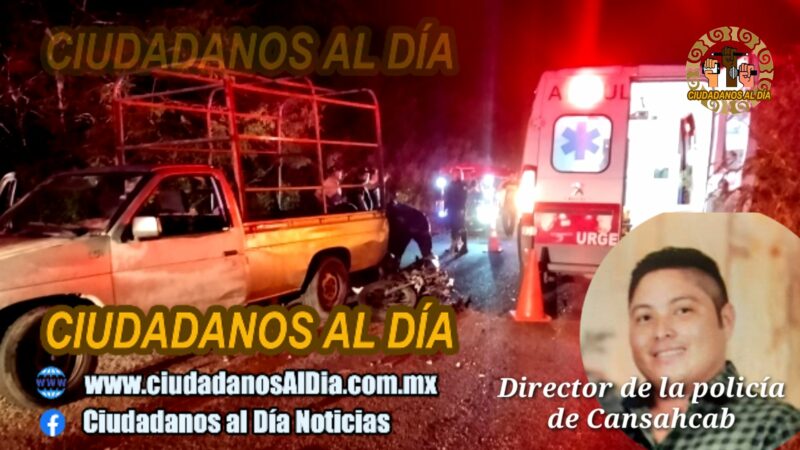 El jefe de la policía libera a un detenido a cambio de un moche, denuncian en Cansahcab