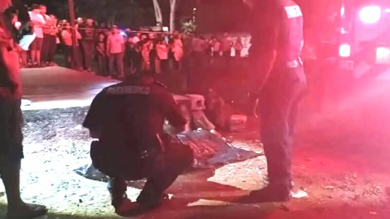 Se tiñe de sangre el 63 aniversario de fundación de Popolnáh comisaria de Tizimín