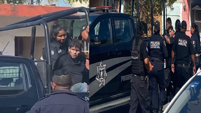 Violento sujeto detenido por violar una orden de restricción y golpear a su expareja en Progreso