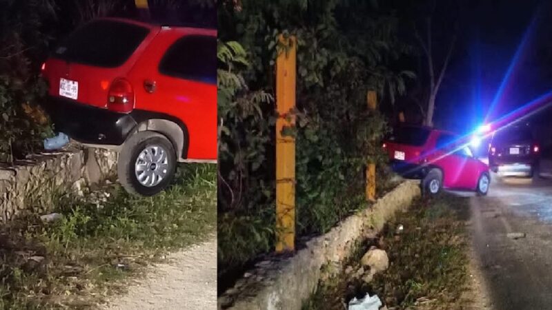 Ebrios chocan y terminan encima del muro del Ex Recinto Ferial de Valladolid