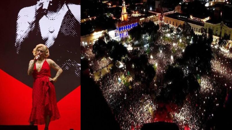 El Centro Histórico vibra con Mon Laferte en el Mérida Fest 2025