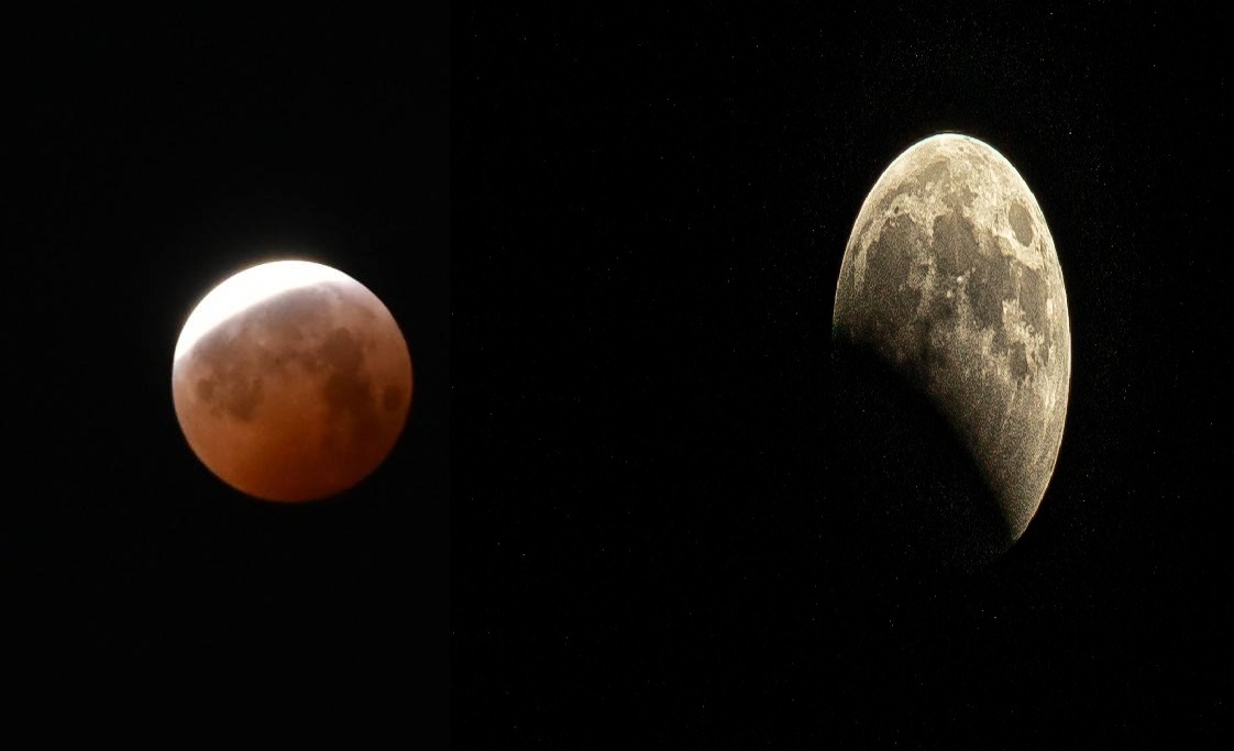 Miles de yucatecos disfrutaron del eclipse lunar “Luna de sangre”
