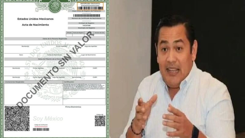 Funcionarios yucatecos involucrado en trata de indocumentados: expedían actas de nacimiento falsas