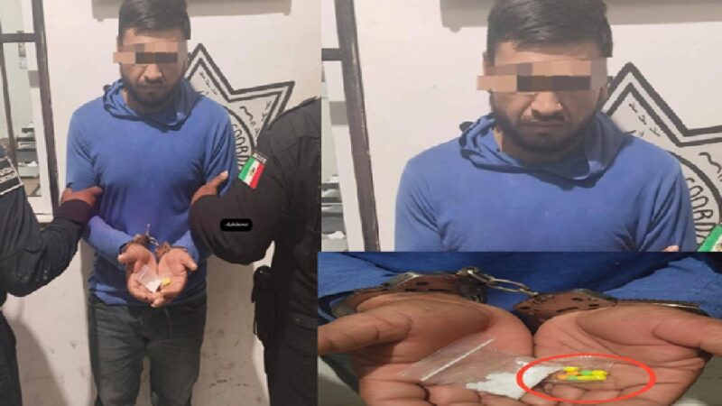 Atrapan a un campechano con drogas cerca de una escuela en Dzemul
