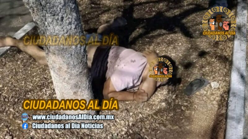 Un motociclista derrapa y muere después de embriagarse en un balneario en San José Tecoh