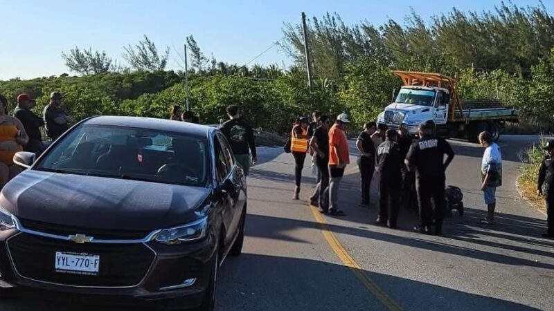 Un motociclista pierde dos dedos en la Curva Del Diablo: Chocó contra un Aveo