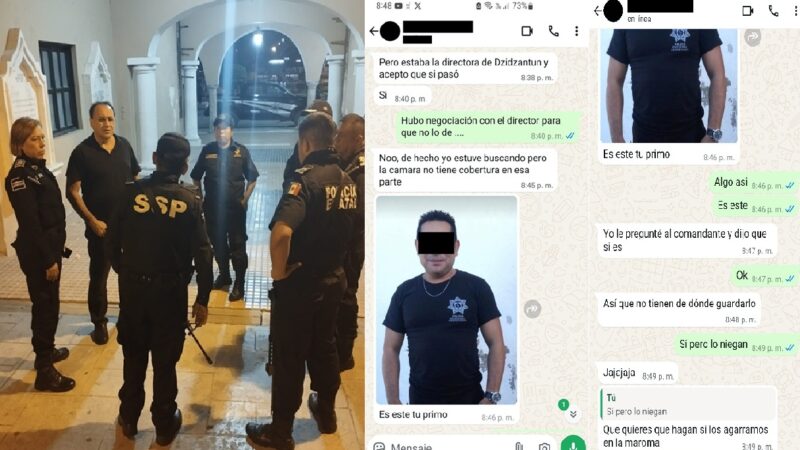 Renuncia masiva de oficiales y funcionarios públicos en Dzidzantún