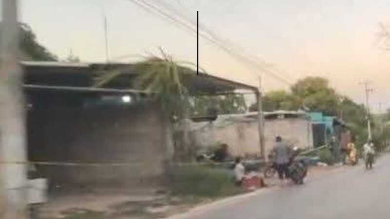 A un hombre lo balean en Oxkutzcab, corre y entra a una casa para salvar su vida