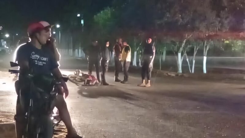Ebrio conductor choca y lesiona a un motociclista en Oxkutzcab, lo detiene cuando se daba a la fuga