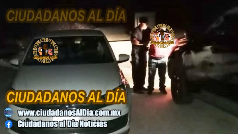 Maestro del Cobay de Tixko es sorprendido dentro del monte con una alumna en un auto
