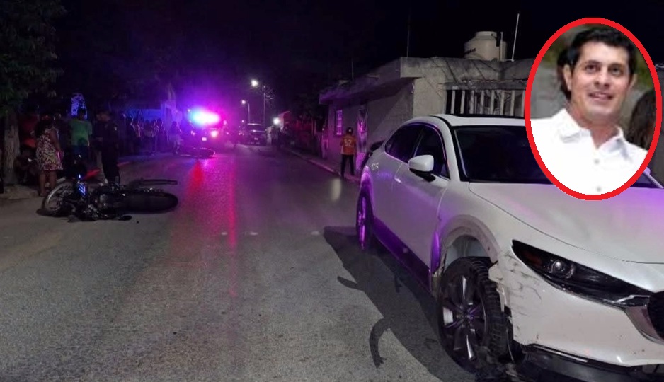 Alcalde tizimileño encubrió a su ebrio hermanito luego que chocó y lesionó a tres motociclistas