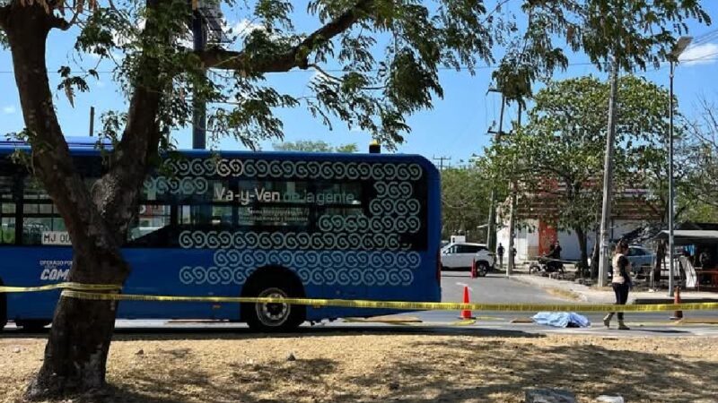 Chofer de un Va y Ven atropella y mata a una mujer en la Avenida Internacional