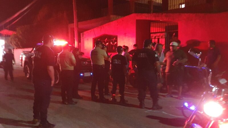 Tres niños se vuelan un alto y chocan en moto en calles de Dzidzantún