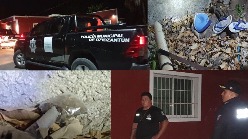 Policías de Dzidzantún retienen a delincuentes: Les cobran multas para no ponerlos a disposición de la FGE