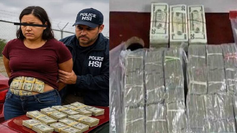Agente antisecuestros de Tamaulipas es detenida en los Estados Unidos con184 mil dólares