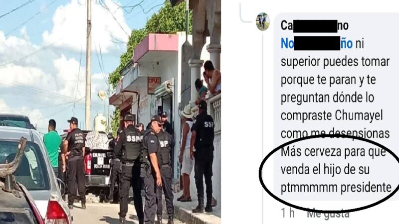 Alcalde clausura establecimientos para que solo su hijo venda cerveza en la feria de Chumayel