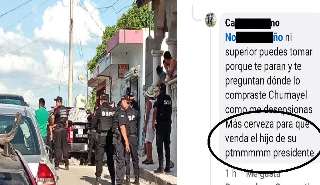 Alcalde clausura establecimientos para que solo su hijo venda cerveza en la feria de Chumayel