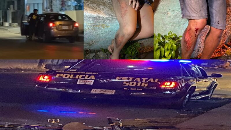 Ebrio conductor atropella y lesiona a dos ciclistas “Una niña de 12 años”, luego huye del lugar