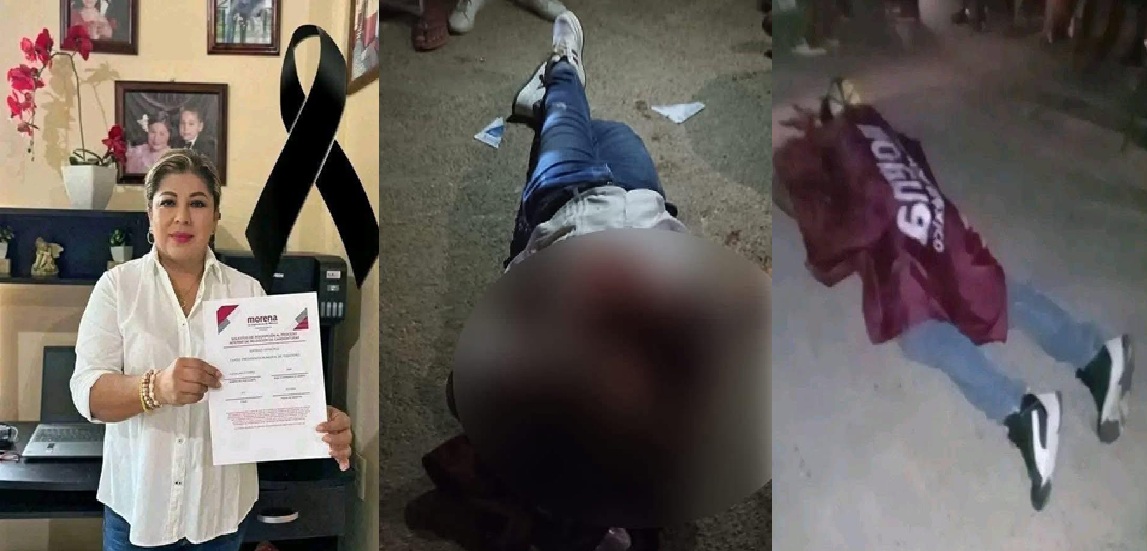 Morena envuelta en Sangre: Ejecutan a la candidata a la alcaldía de Texistepec y a tres de sus colaboradores