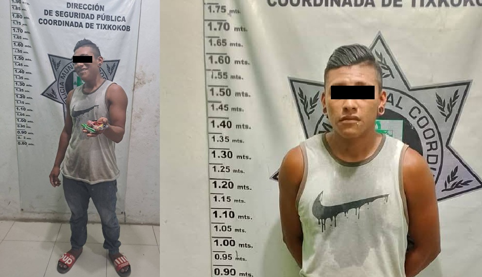 Un joven de Mérida roba dulces en una tienda de Tixkokob: lo detuvo la policía