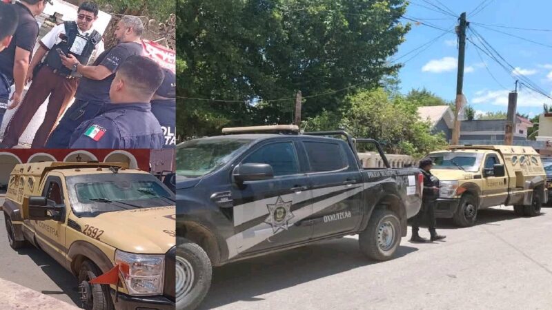 Policía de Oxkutzcab detuvo al chofer de un camión de Cometra que dañó una banqueta