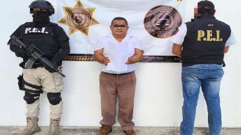 Detienen a un virador de Motul: ya duerme con los coliseos del penal