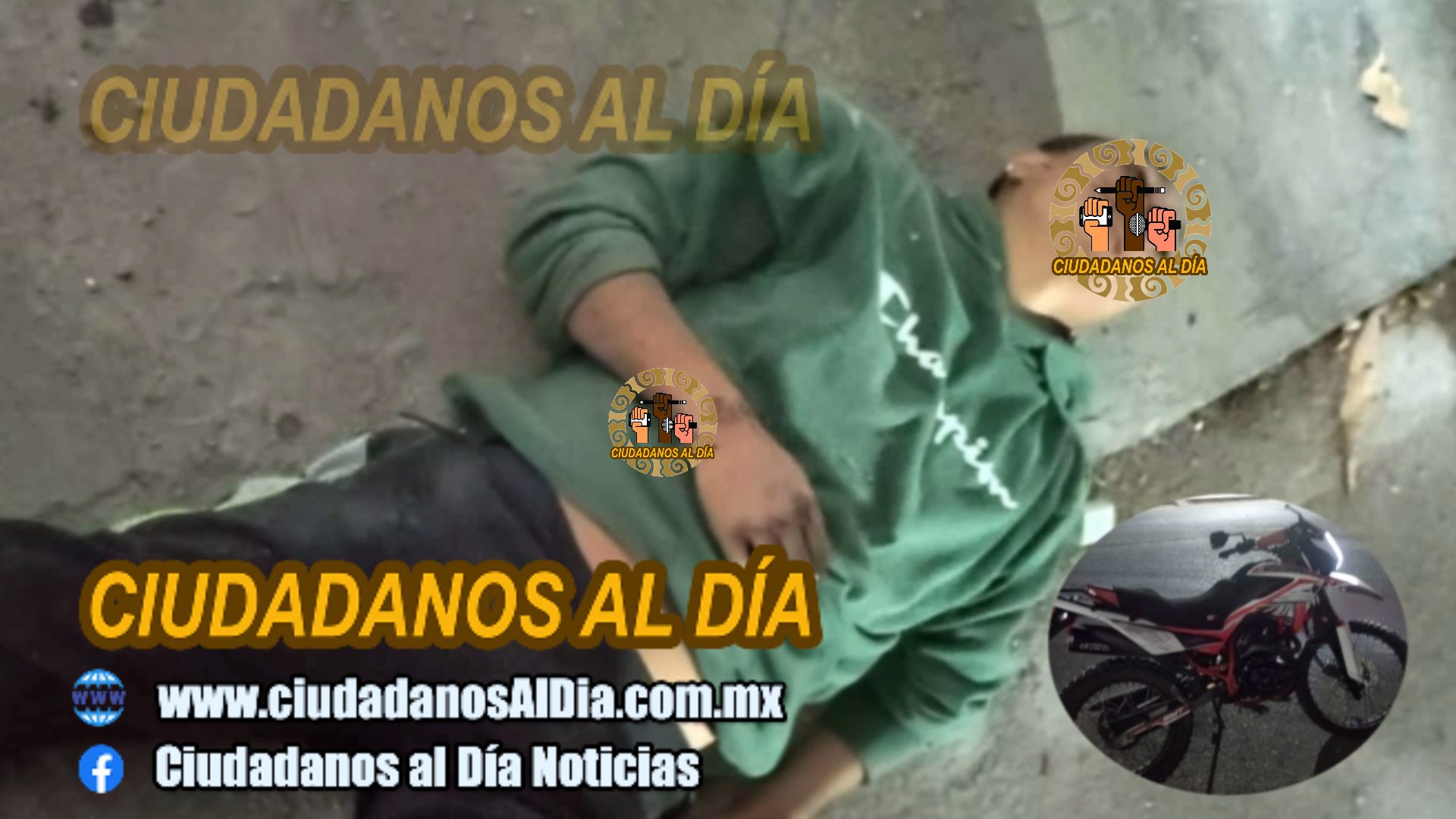 Dos jóvenes alcoholizados chocan y lesionan en horas de la madrugada en Dzidzantún
