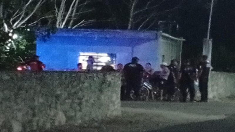 Un joven llegó a visitar a sus familiares y terminó golpeado en Dzilam González