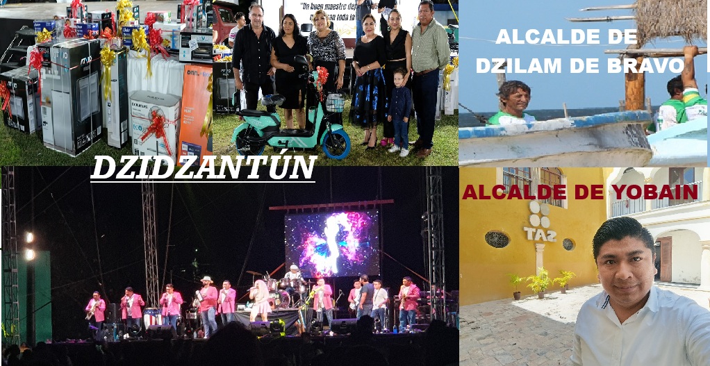 La comuna de Dzidzantún celebró en grande el día del maestro: Yobaín y Dzilam alcaldes “Pal perro”