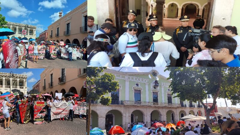 Maestros de Yucatán se levantan y se suman al paro nacional convocado por la CNTE