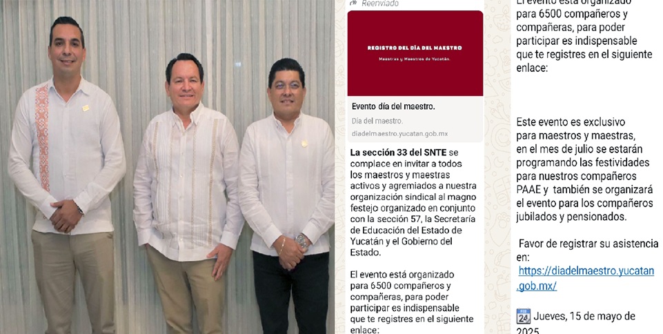Lideres charros saludan con sombrero ajeno y excluyen a maestros de la fiesta del 15 de mayo