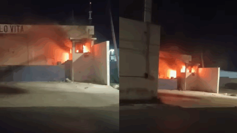 De manera misteriosa la congeladora Vita se incendia en Progreso