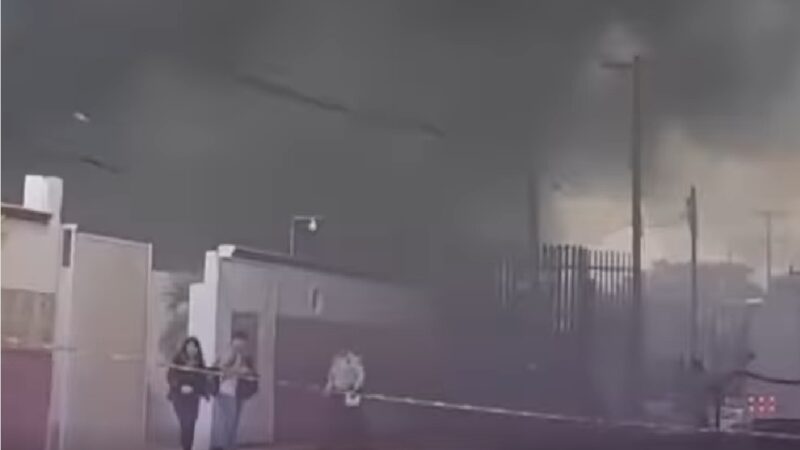 Un incendio les frustra su Dzis a dos menores: Son captados en video saliendo de un Motel en Mérida