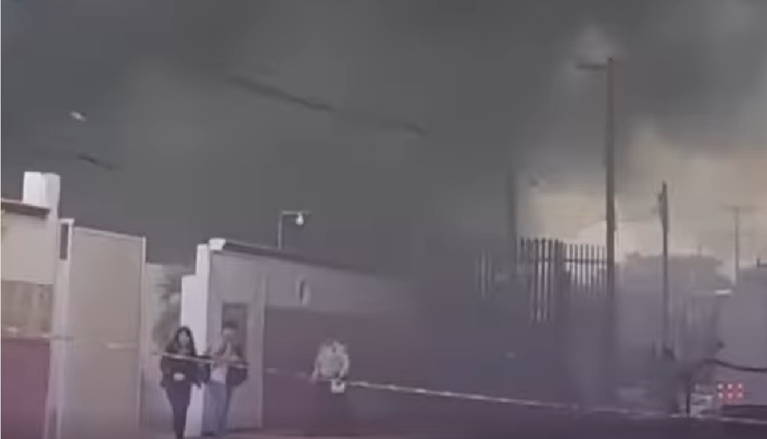 Un incendio les frustra su Dzis a dos menores: Son captados en video saliendo de un Motel en Mérida