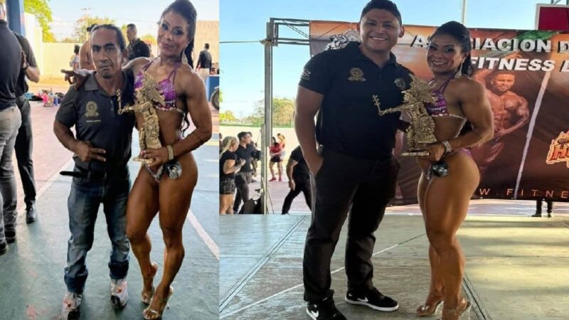 La progreseña Gabriela Quijano obtuvo el tercer lugar estatal y quinto nacional de Fisiculturismo