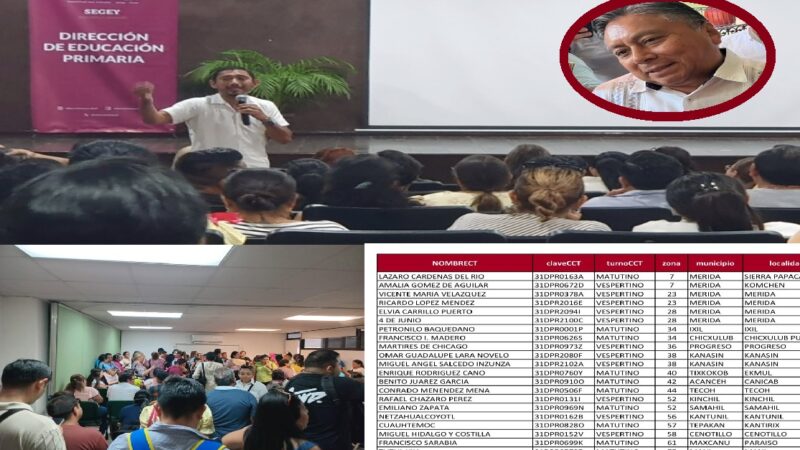 Corrupción en la Segey: Otorgan bases y asignan cambios geográficos en lo oscurito, dicen maestros