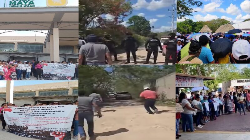 Un miércoles negro para Huacho Díaz Mena: maestros paralizan el estado