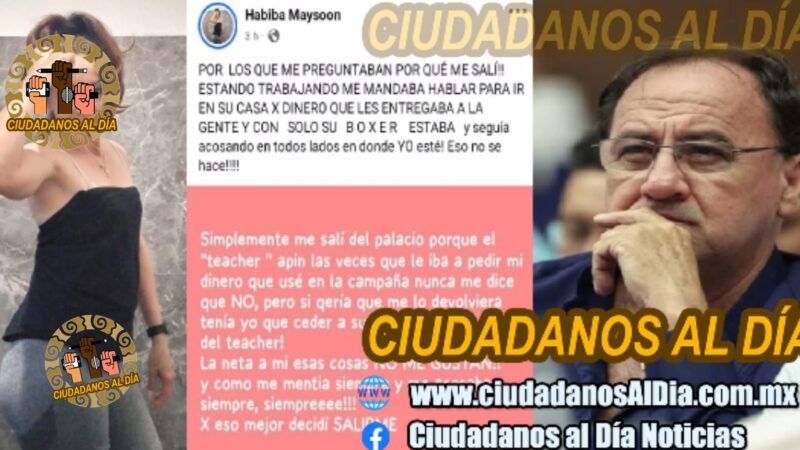 El alcalde de Dzidzantún acosa sexualmente a una joven a la que le debe dinero de campaña