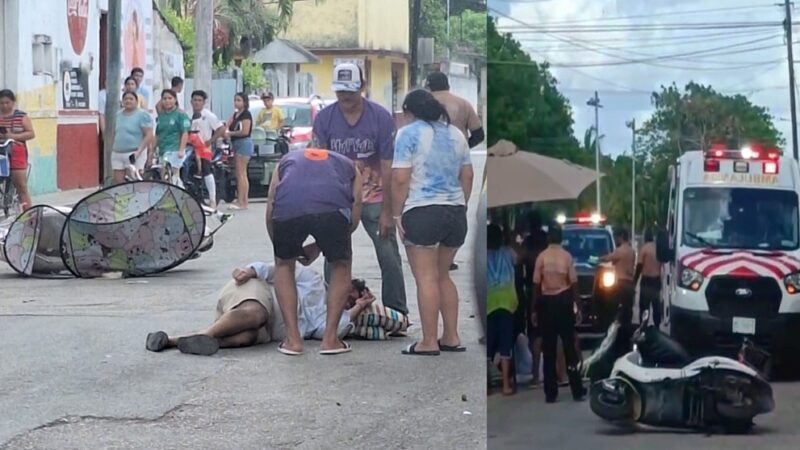 Joven se lesiona y la comuna de Cansahcab lo deja tirado: una ambulancia de la SSP lo trasladó a una clínica